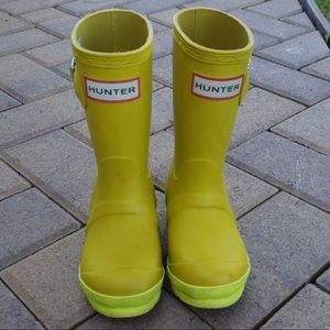 Hunter rain boots